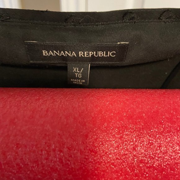 Banana Republic Short Sleeve Flutter Sleeve Lined Top Size XL, EUC - Picture 3 of 15